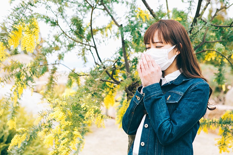 花粉で肌が荒れる?その原因と肌荒れを防ぐ予防方法