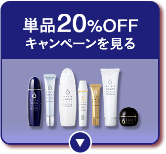 単品20％OFF キャンペーンを見る