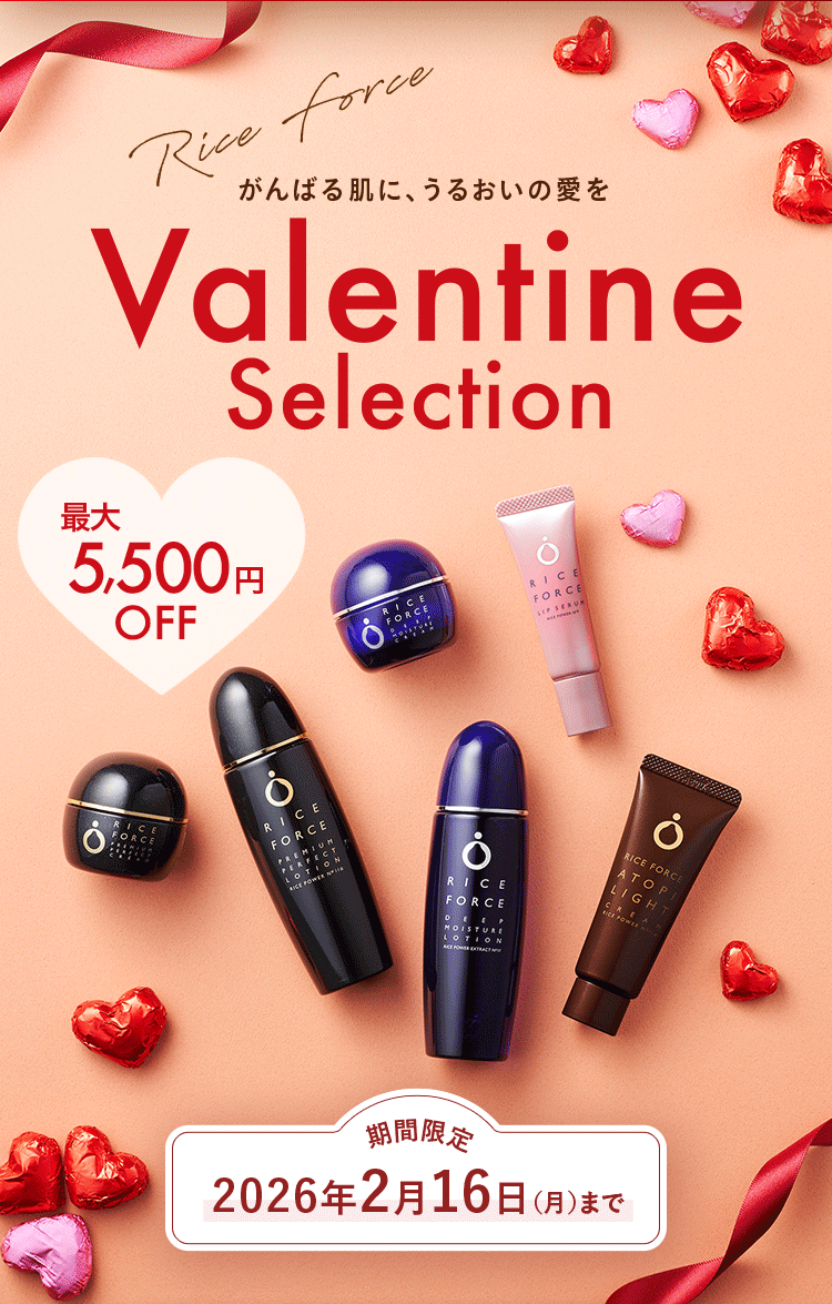 Valentine Selection ライスフォース バレンタインセット 最大5,500円OFF 期間限定2026年2月16日（月）まで