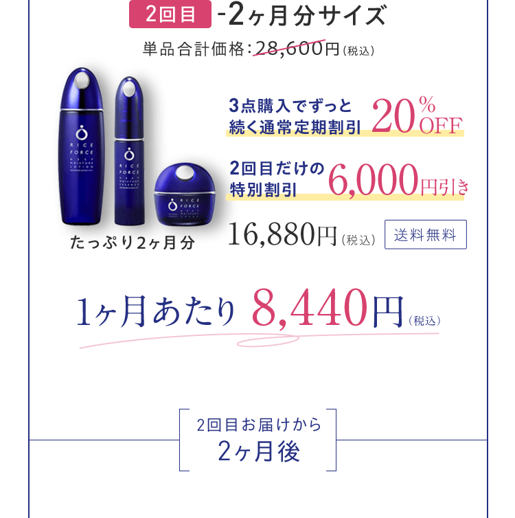 2回目-2ヶ月分サイズ