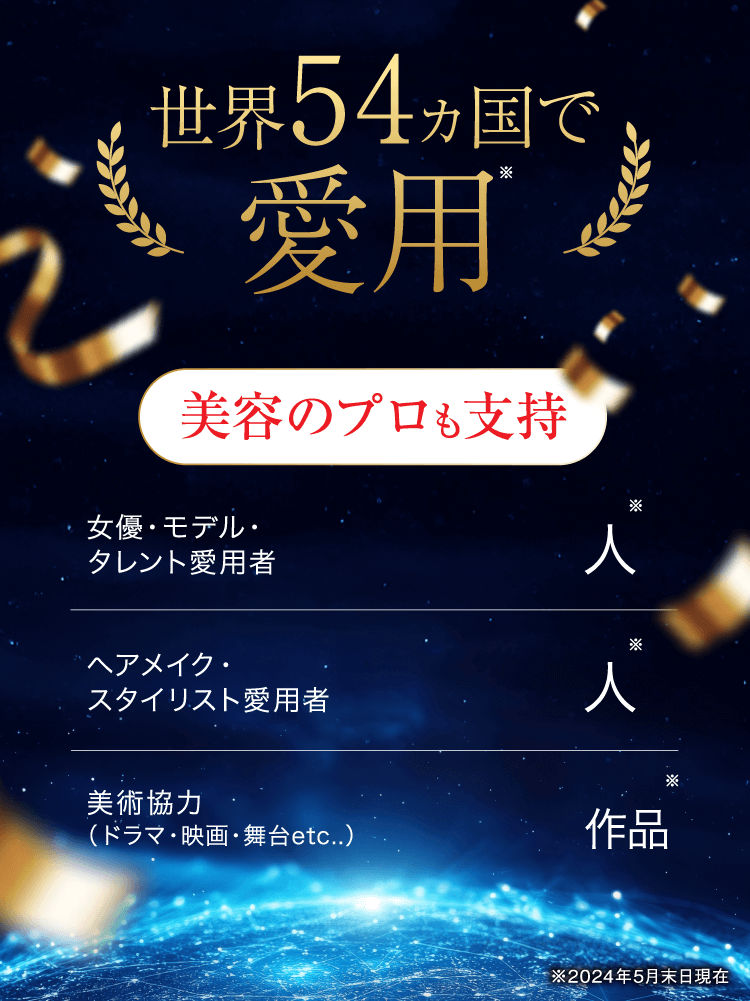 背か54ヵ国で愛用