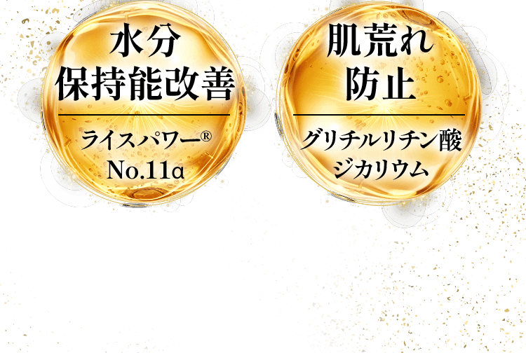 水分 保持能改善 肌荒れ 防止