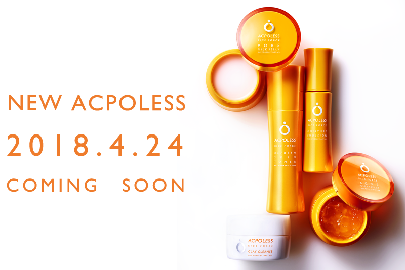NEW ACPOLESS 2018.4.24 COMING SOON